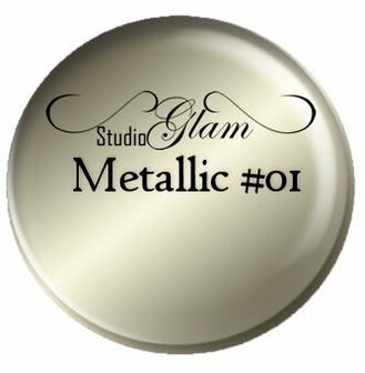 Studio Glam Metallic Art-Gel Collectie 6 kleuren 