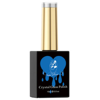 Studio Glam Crystal Glass polish Blauw