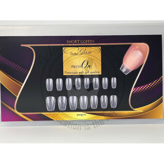 Studio Glam Press-On nails soft touch (short coffin)