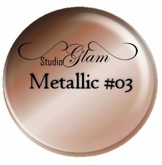 Studio Glam Metallic Art-Gel Collectie 6 kleuren 