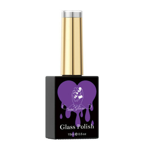 Studio Glam Crystal Glass polish Paars