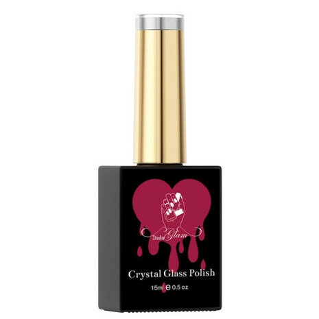 Studio Glam Crystal Glass polish Kersen Rood