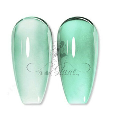 Studio Glam Crystal Glass polish Aqua