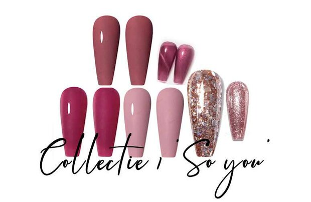 SO YOU - Studio Glam Gelpolish Collectie 6 x 10ml