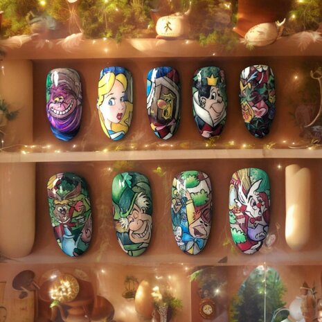 Nailart Cartoon - Jayney van Esdonk