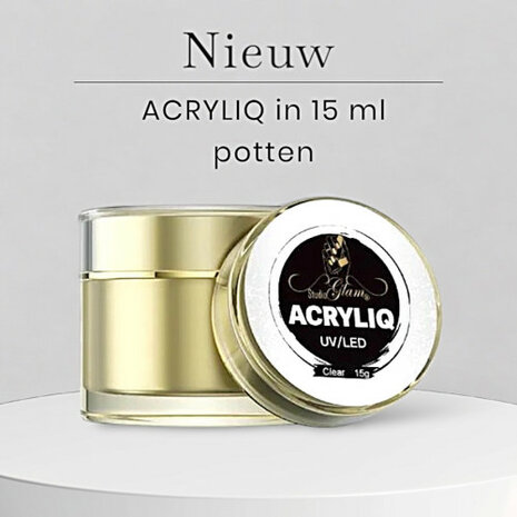 Studio Glam AcryliQ - Clear - pot